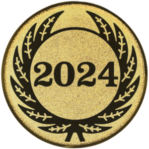 Jaartal 2024 Goud