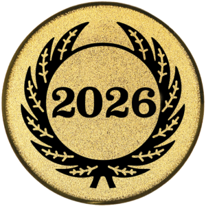 Jaartal 2026 Goud