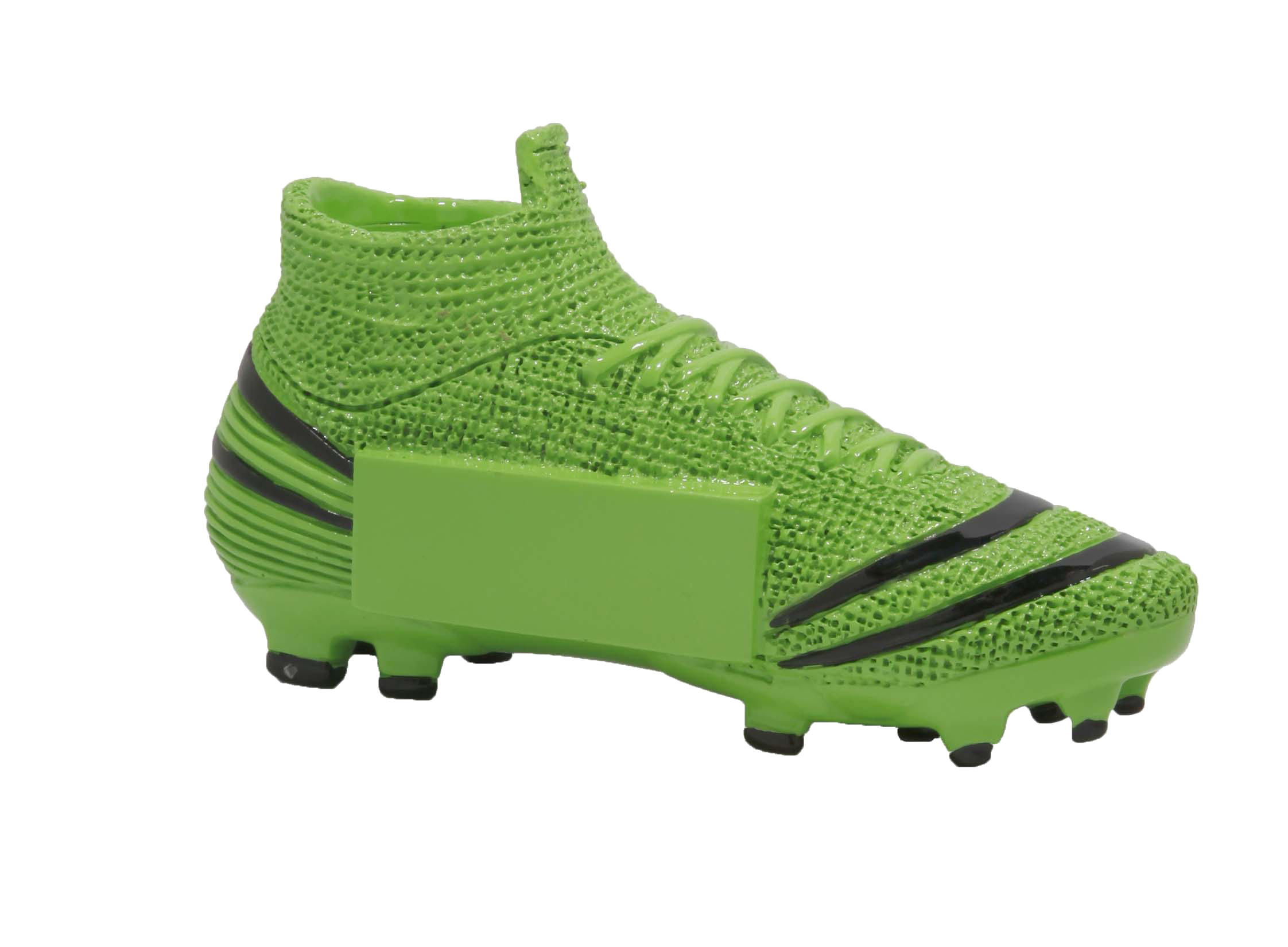 FG375.25 beeld "voetbalschoen groen"