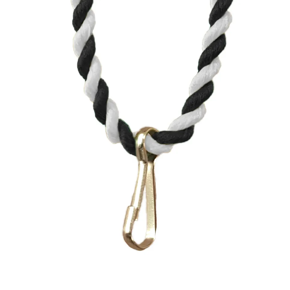 Koord zwart wit (per 100 stuks)