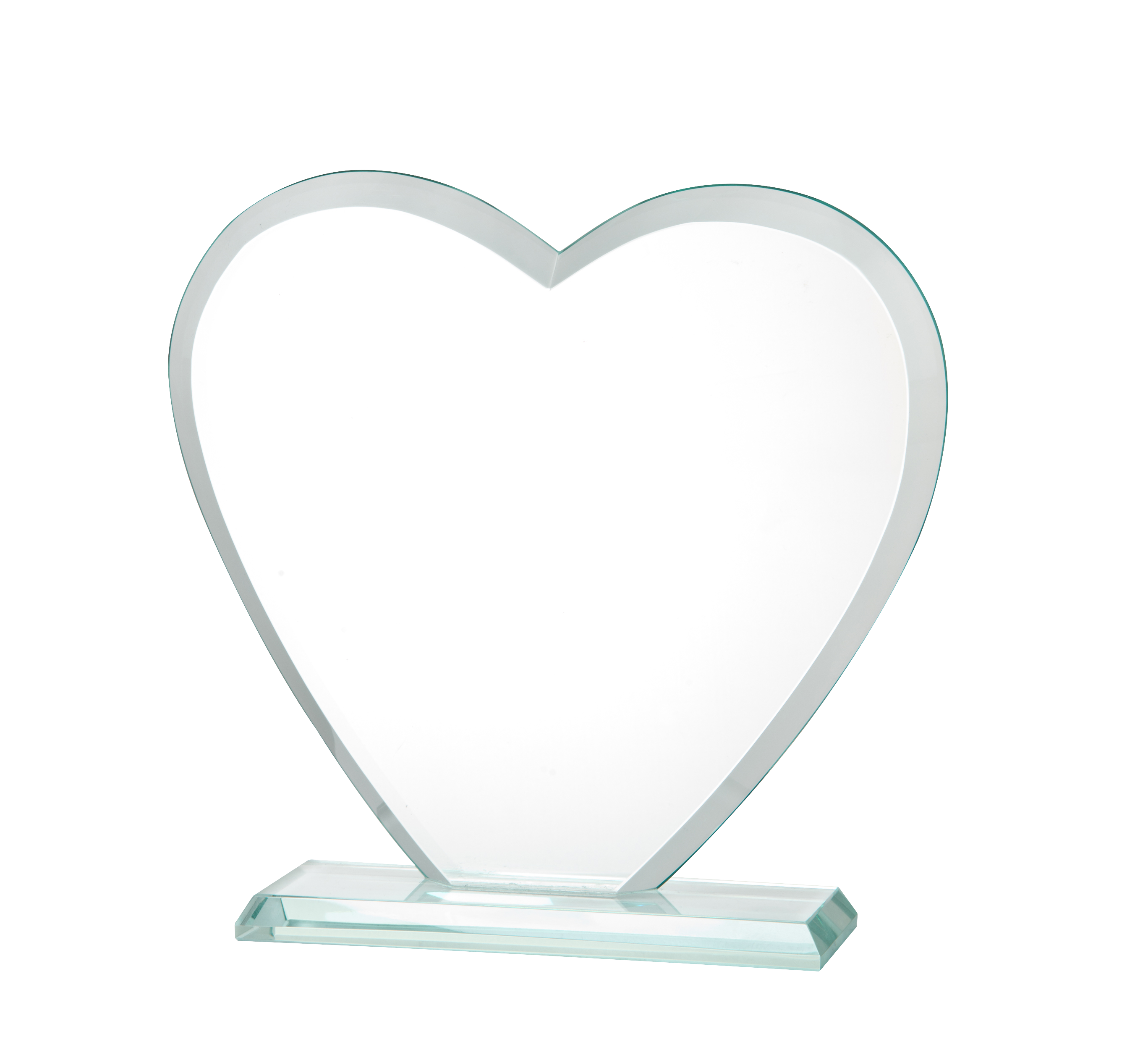 Glas standaard "Hart op voet" incl. luxe giftbox