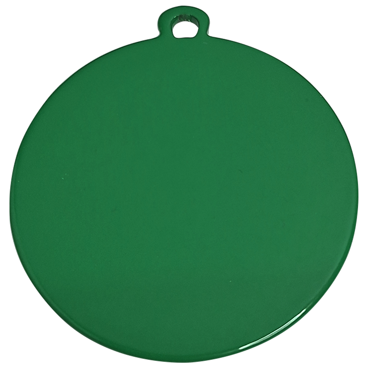 Medaille UV print groen