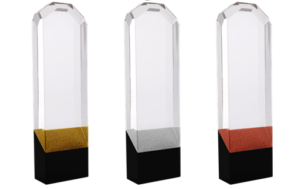 Glas standaard "Triple X" incl. luxe giftbox
