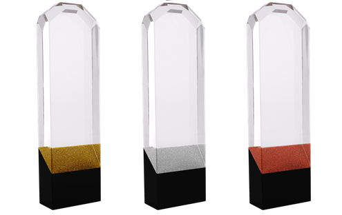 Glas standaard "Triple X" incl. luxe giftbox