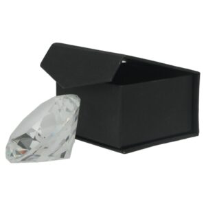 Glas standaard "Crystal Diamond" incl luxe giftbox