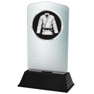 AC100 Acrylstandaard zilver