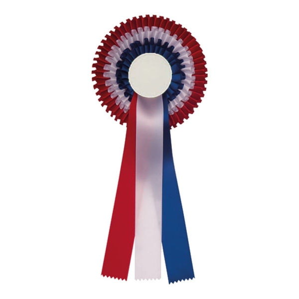 R3 Rozet 3-rings rood-wit-blauw