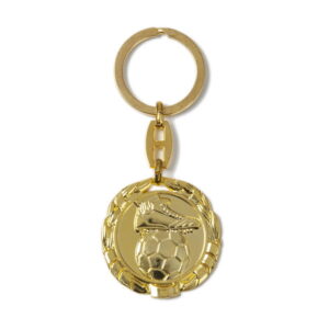 Sleutelhanger "voetbal" goud